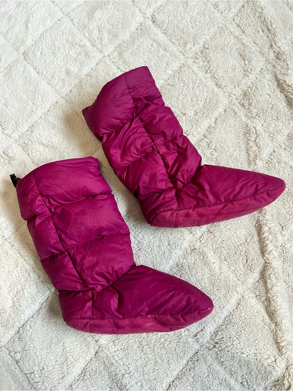 Hunter | "Pink" Original Kids Down Filled Boots Socks | Size Large (1-3)